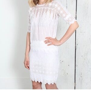 ☁️Ulla Johnson Lace Dress 0☁️